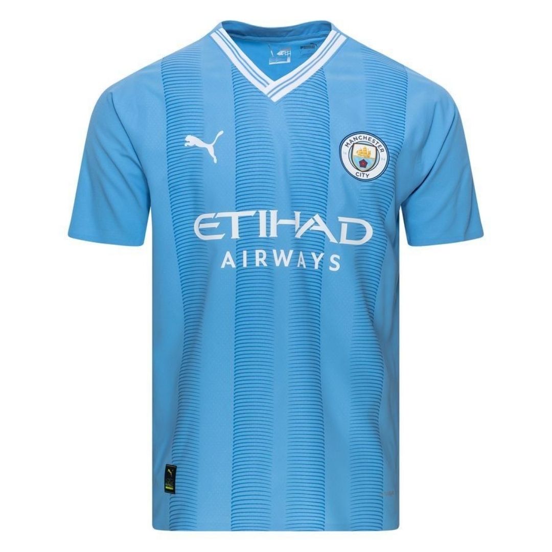 Manchester City 2023/24 Home Kit - Retro Player Version