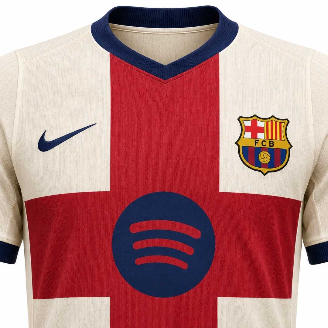 FC Barcelona 4th Kit 2026/27 – Player Version — Fabric