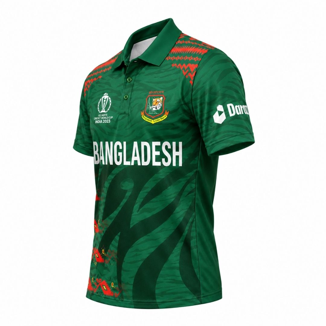 Bangladesh World Cup Official Jersey 2023 – Player Edition — Folded