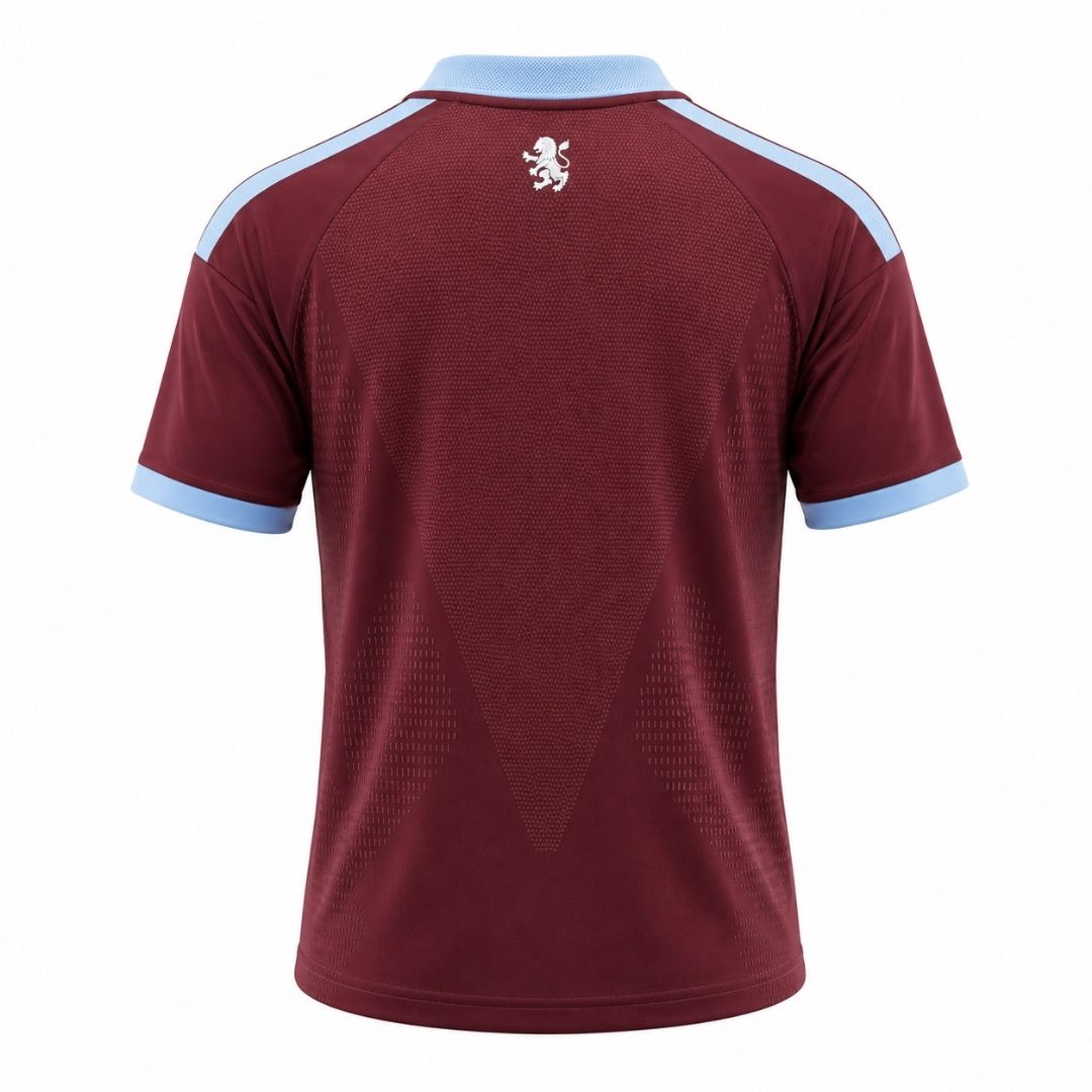 Aston Villa Home Kit 2026/27 – Player Version — Back